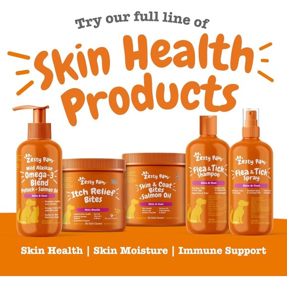 Wild Alaskan Omega-3 Blend Pollock + Salmon Oil for Dogs and Cats- Skin and Coat - Picture 7 of 7